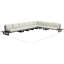 Canapé modulaire d'extérieur avec coussins Kirit 184,5-88140421-88140422