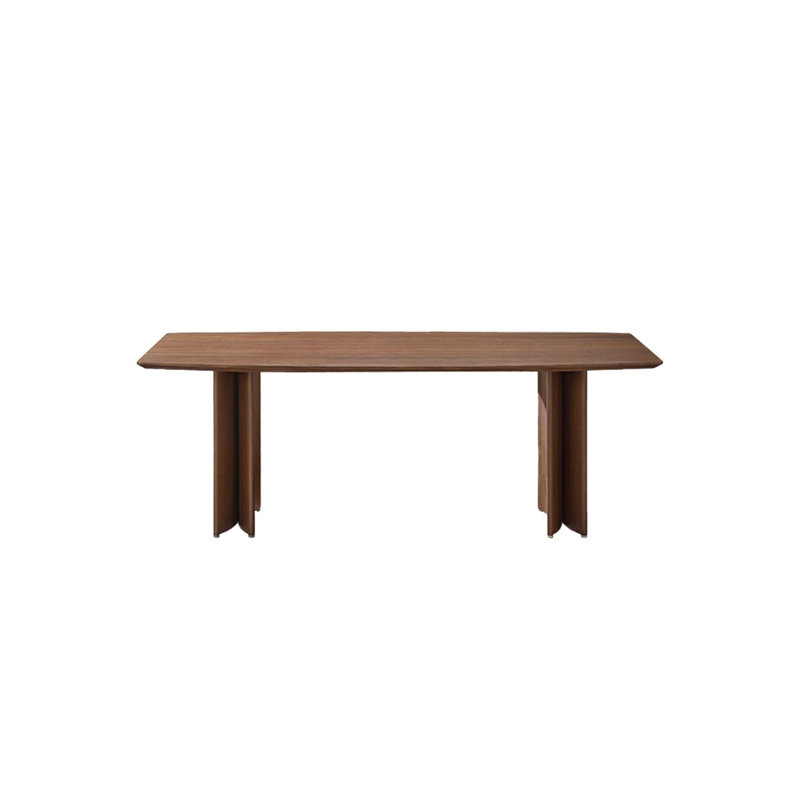 Elegant classic dining table, 29.52"H x 62.99"L x 31.49"W