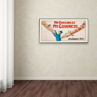 Reproduction d’art sur toile « My bonté My Guinness III » par Guinness Brewery