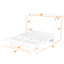 Lit escamotable avec rangement multifonctionnel et design élégant-2054015256-2063000422