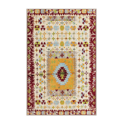Mokshit Abstract Indoor Rug