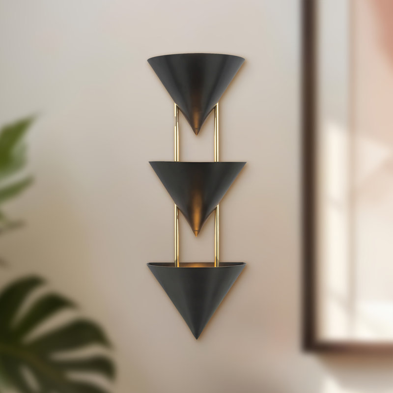 Versus 28-in Brass Wall Sconce, Oil Rubbed Bronze