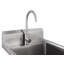21.5" L x 24" W Free standing Laundry sink with Faucet
