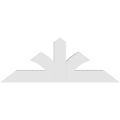 Support pour pignon en PVC de qualité architecturale Richland