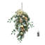 Lighted Faux Garland with Lights