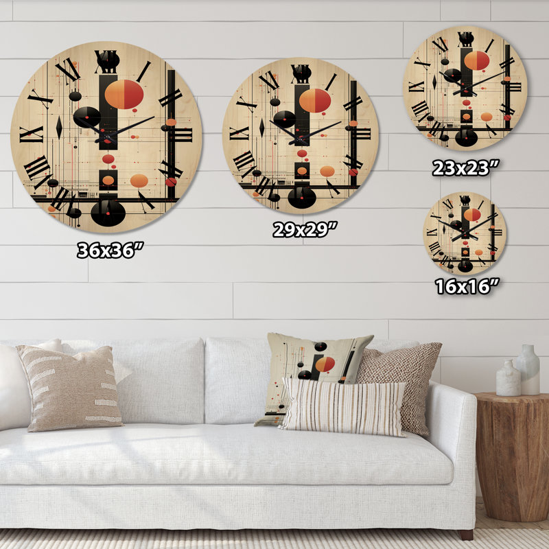 Horloge murale Nishanth, Moyenne