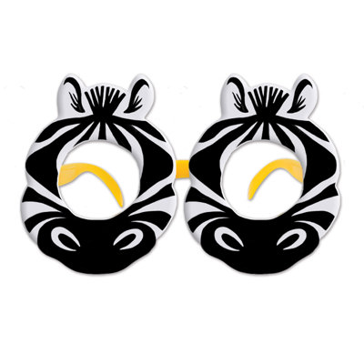 Zebra Glasses - Pack of 12