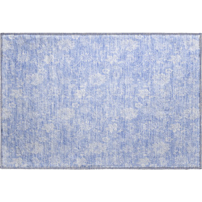 Premium Machine Washable Prisco Sky Rug