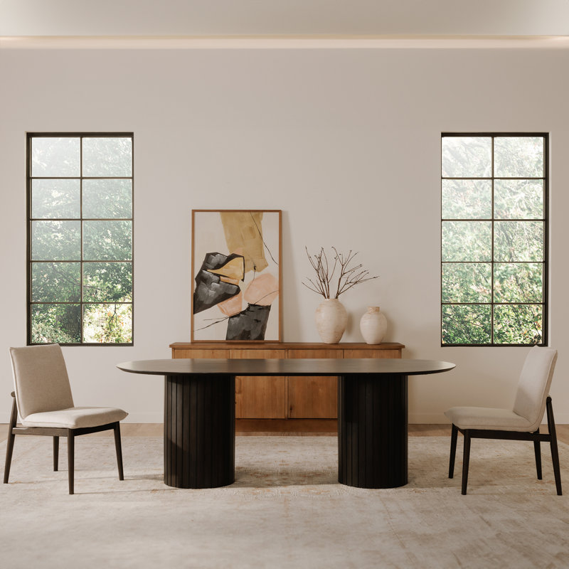 Arawn Upholstered Dining Chair, Beige