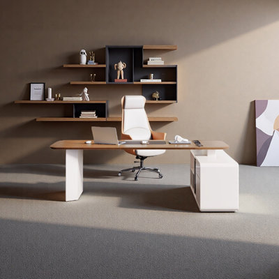 Premium Solid Wood Craftsmanship Desk