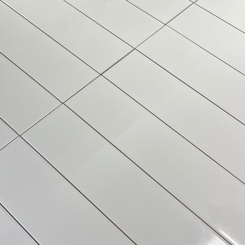 Carreau de mur de métro brillant 4 po x 16 po Shades