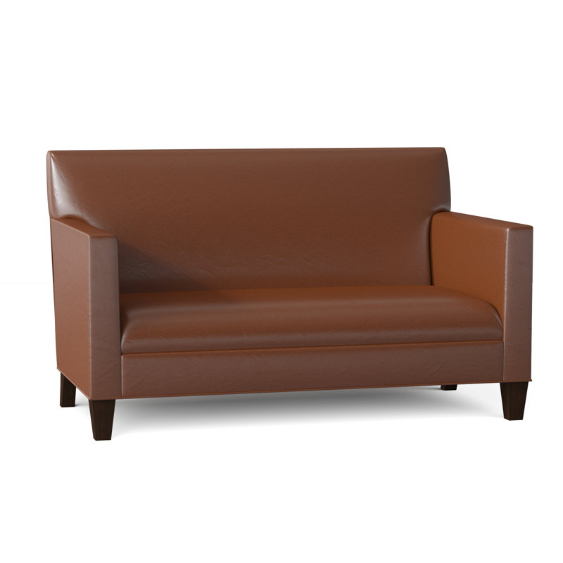 Bleeker Loveseat, Blair Saddle, Café