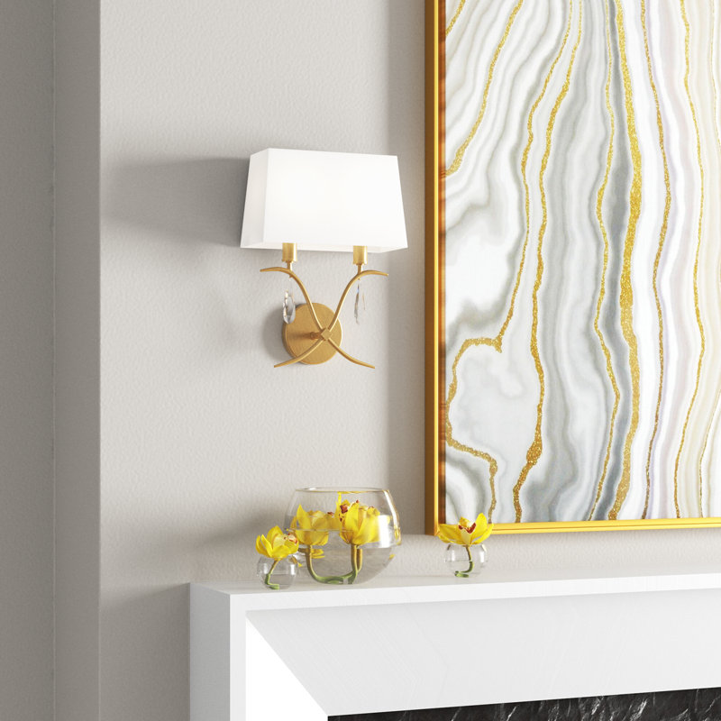 Applique murale en acier Millwood