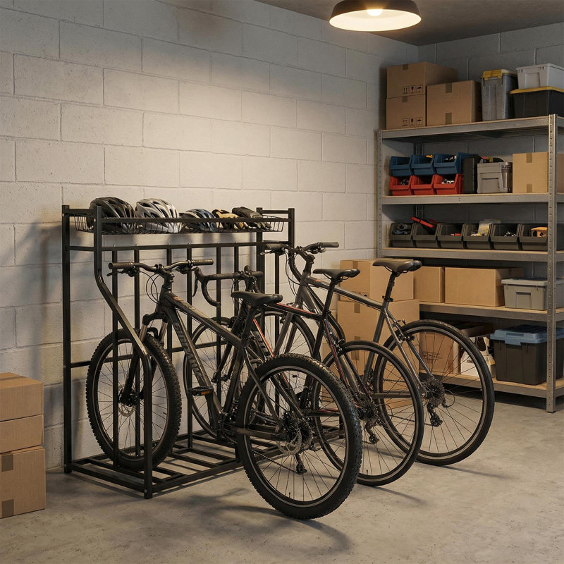 Support de rangement universel pour 4 vélos