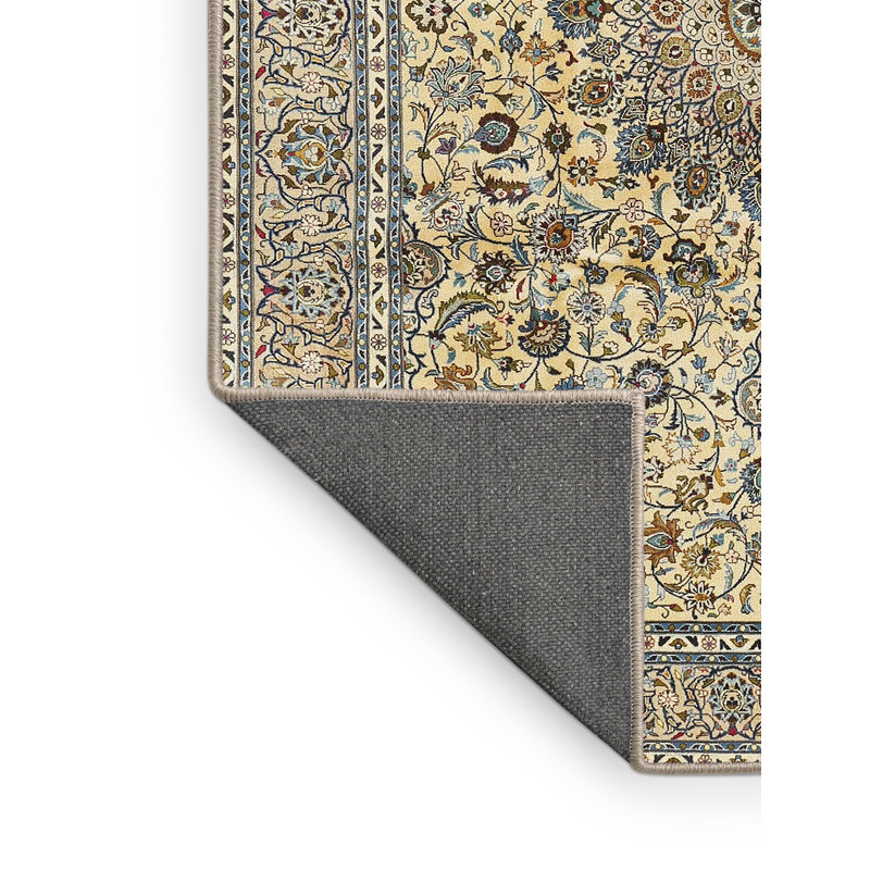 Tapis oriental beige, Rectangle 6 pi x 9 pi