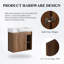 Meuble-lavabo flottant 24 po Slimbay-911381112-911381113