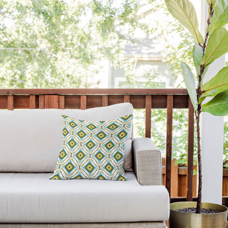  Reversible Throw Pillow, 16"H x 16"W