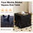 Javanie 15.75-Inch Modern Square Cube End Table for Small Spaces-1106135956