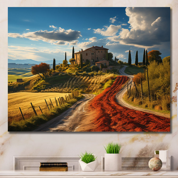 Wall Art, Unique Art Prints, Italian Hills