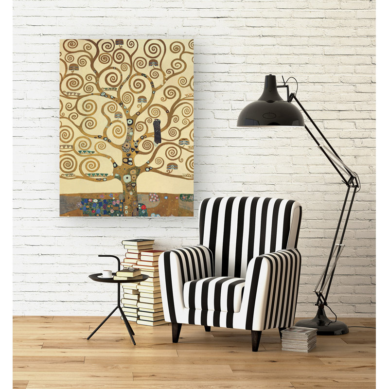 “The Tree Of Life” by Gustav Klimt - Wrapped Canvas Painting, 100cm H x 70cm W x 4cm D