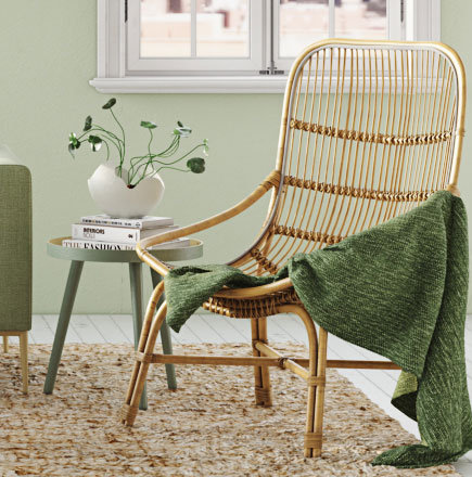Pia Upholstered Accent Chair, Natural