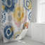 Rideau de douche avec tapis de bain-1351529854