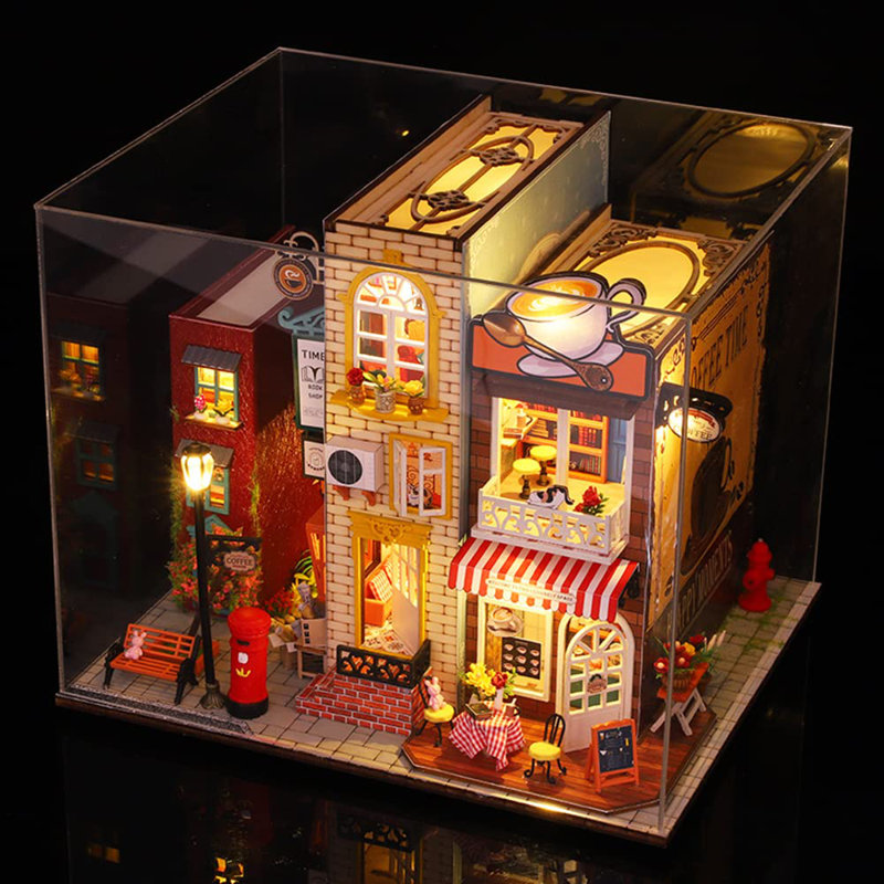 Ensemble de boîte de chambre miniature Wizardi
