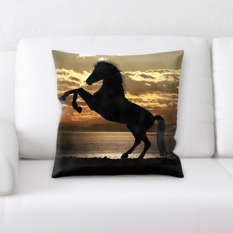 Microsuede Throw Pillow