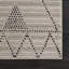 Tapis beige / gris à motif géométrique Boff-1244468153