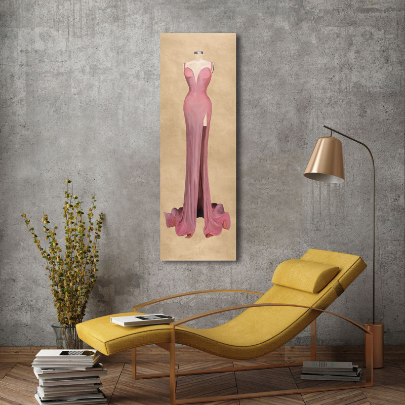 Dressed To Thrill I by Kelly Parr - Wrapped Canvas Painting, 100cm H x 35cm W x 4cm D