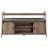 Rustic TV Stand Console - Rustic Oak/Black