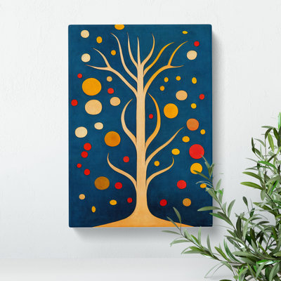 Bold Abstract Tree No.3 - Wrapped Canvas