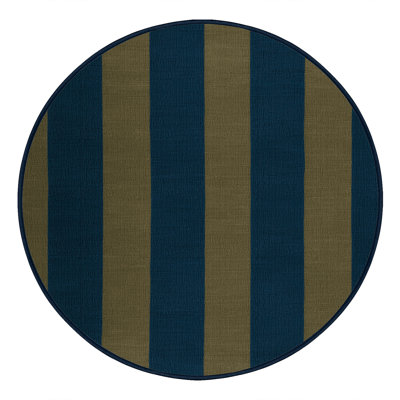Machine Washable Botanical Brown Area Rug