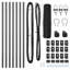 Hexagon Fence Grey 10 M Steel-1953169509