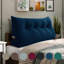 Coussin de lecture de tête de lit en velours de coton avec housse amovible et lavable-101499145-101499146