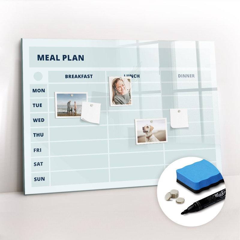 Magnetic Glass Dry Erase Board