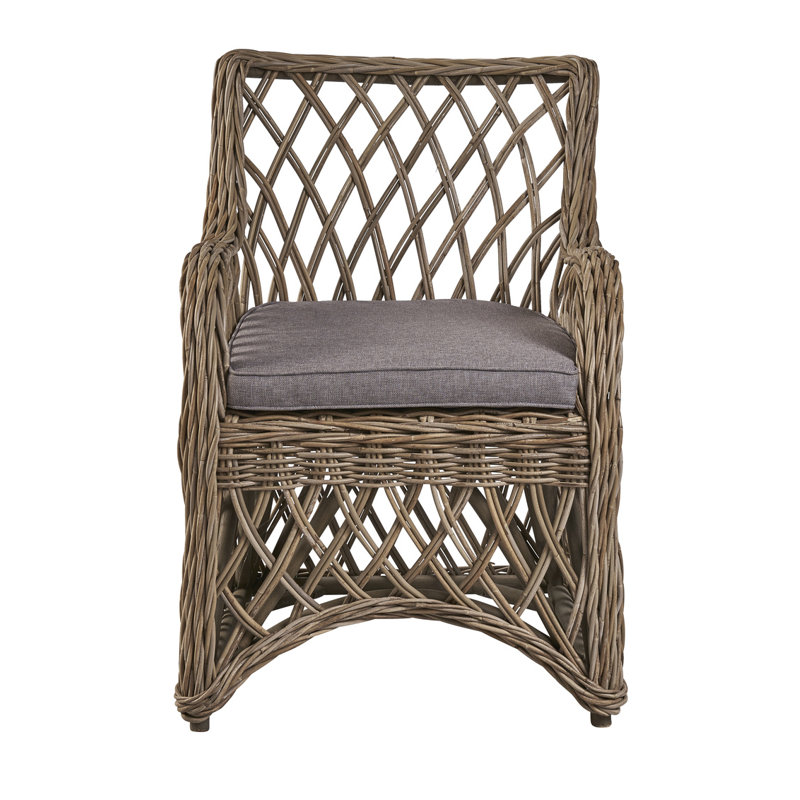 Fauteuil brun Dhaval