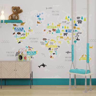 Superfresco Easy The Explorer Multi Print To Order Fixed Size 2.8m x 3m Mural