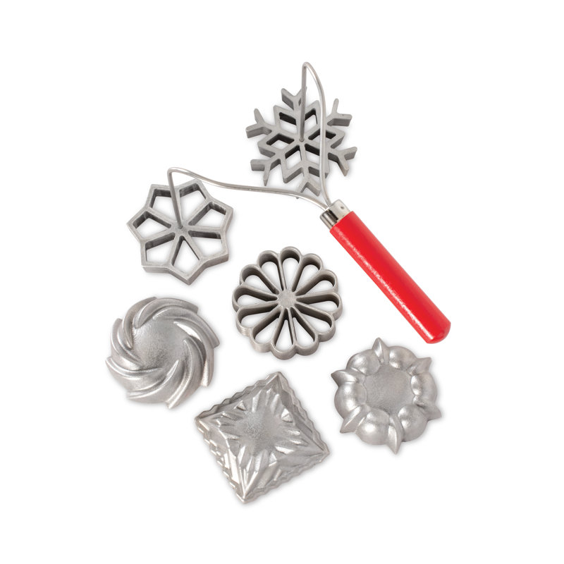 Nordic Ware 6 Piece Swedish Rosette and Timbale Set