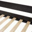 Lit superposé simple en bois avec tente-2102657565