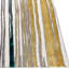 Tapis luxueux crème et doré 5 pi x 7 pi 6 po | 100% polyester, 2 200 g / m², hauteur des poils: 0,4 | Facile à nettoyer avec l'aspirateur, résistant aux taches | Parfait pour le salon, la chambre à coucher ou la salle à manger, design élégant-1169992163