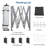 Iron Pop-up Canopy with Removable Mesh Sidewalls and Roller Bag-86706488-90566785