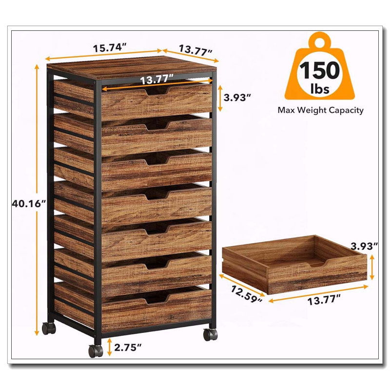 Armoire de rangement avec tiroirs et rangement
