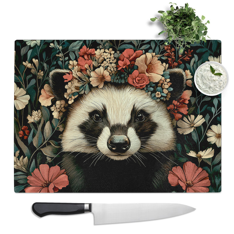 Badger Vol.3  Glass Chopping Board
