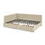Grand lit capitonné avec rangement capitonné, cadre de canapé-lit avec dossier et accoudoirs confortables, grand lit pour chambre à coucher, salon-1059799895