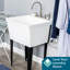 Évier à lessive autoportant avec robinet L 22,88 po x l 23,5 po-267484105-267484108