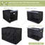 Housse pour cage de chien pour cage en fil métallique de 48 pouces, housse pour chenil en polyester robuste pour l'intérieur