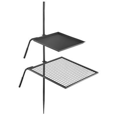 Foyer pivotant pour barbecue