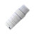 ALEKO Motorized Retractable Outdoor Awning with White Frame-63871974-111027271