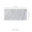 Flutelle 12 in. x 24 in. Concave Fluted Honed Marble Wall Tile-105252201